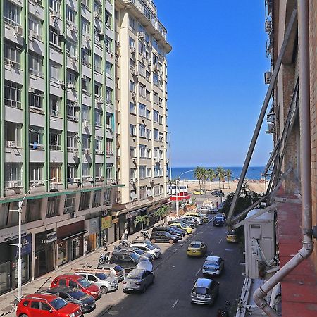 Studio Com Vista Lateral Para O Mar Em Copacabana Rio de Janeiro Luaran gambar